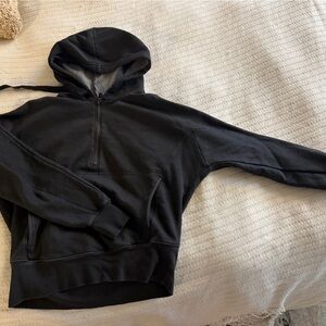 Free People cropped hoodie